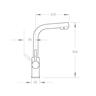 Tripla T3 Gooseneck Water Filter Sink Mixer  Chrome