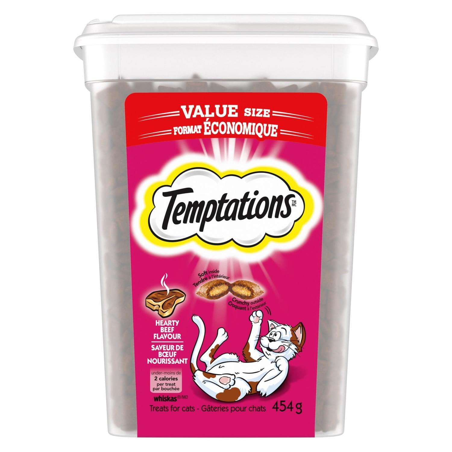 Temptations Hearty Beef Flavour Tub 4X454G