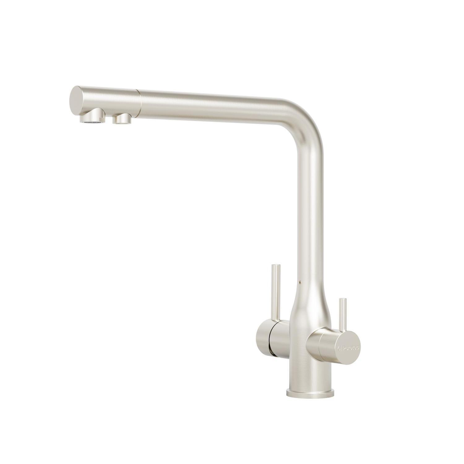 Elite 3-In-1 Water Filter Sink Mixer  Brushed Nickle