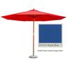 Kaprice Umbrella 3.5m Royal Blue