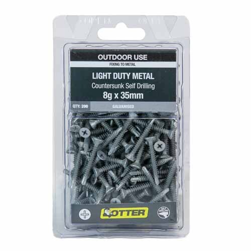 Light Duty Metal Screws