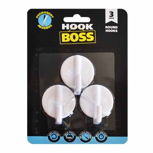 Self Adhesive Round Hooks