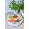 Snack Tray Round With 5 Sections