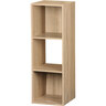 Essence 1x3 Organiser Cube H: 912 mm, W: 310 mm, D: 297 mm Oak