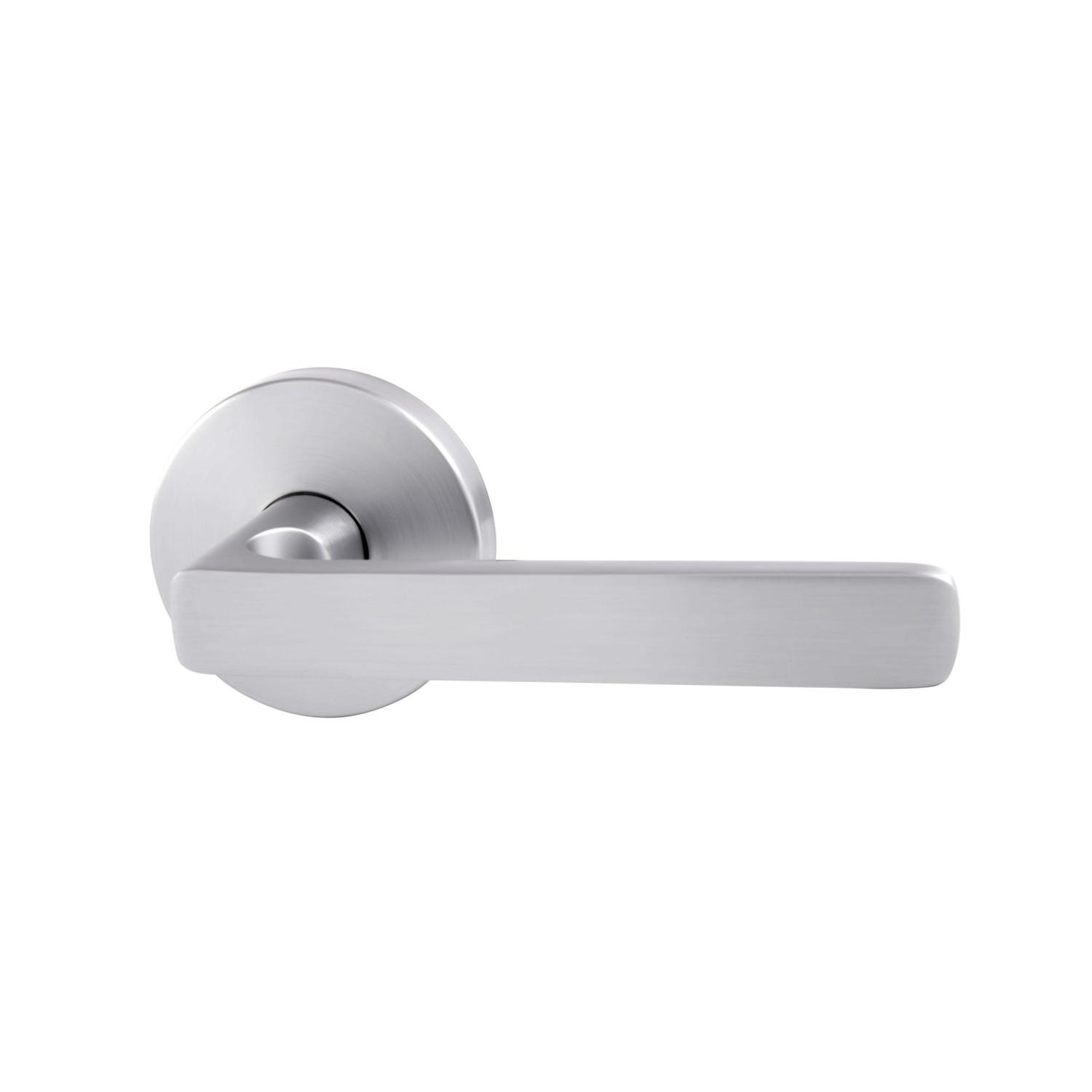 Medio Plus Series Rivera Dummy Lever Brushed Satin Chrome