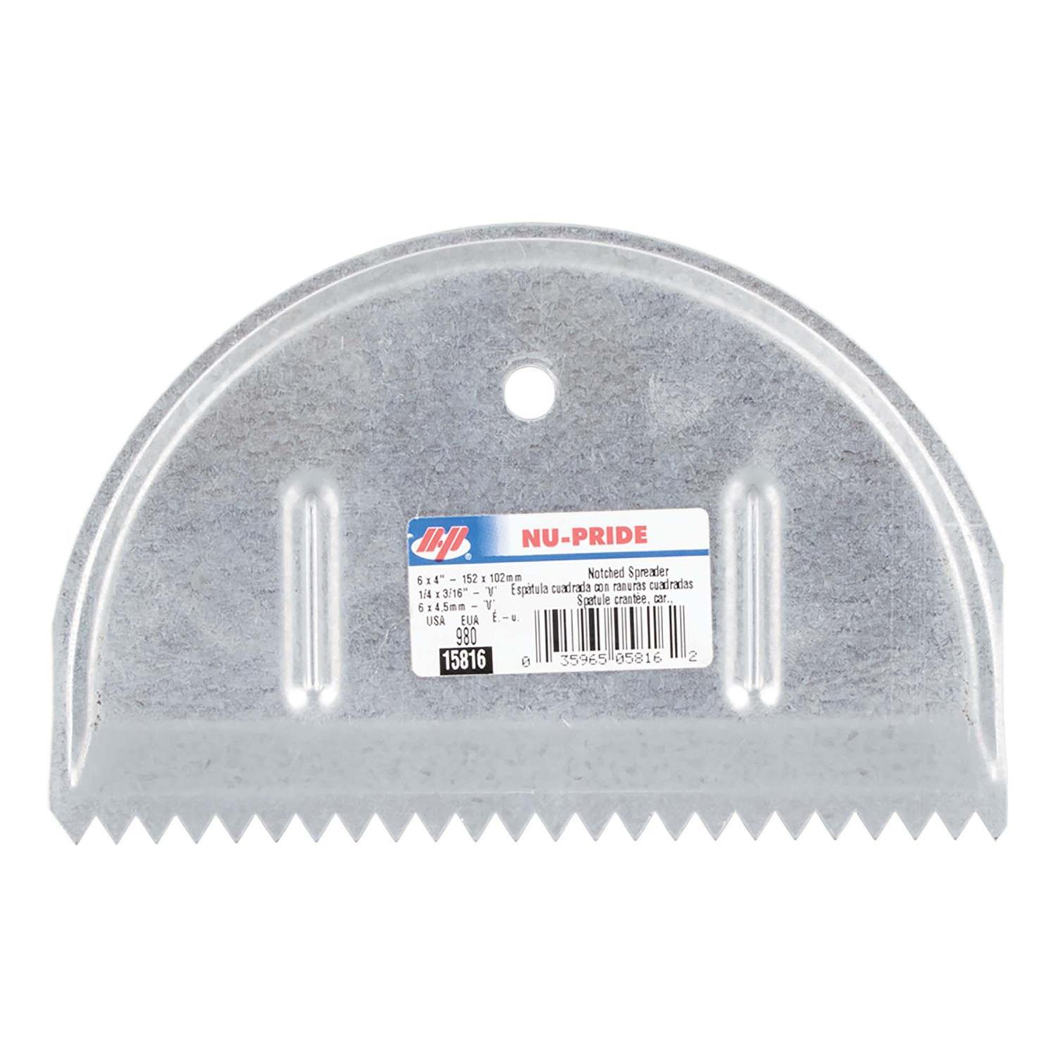 Half Round Notched Spreaders