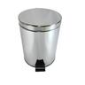 Pedal Bin 12 litre Round Stainless Steel