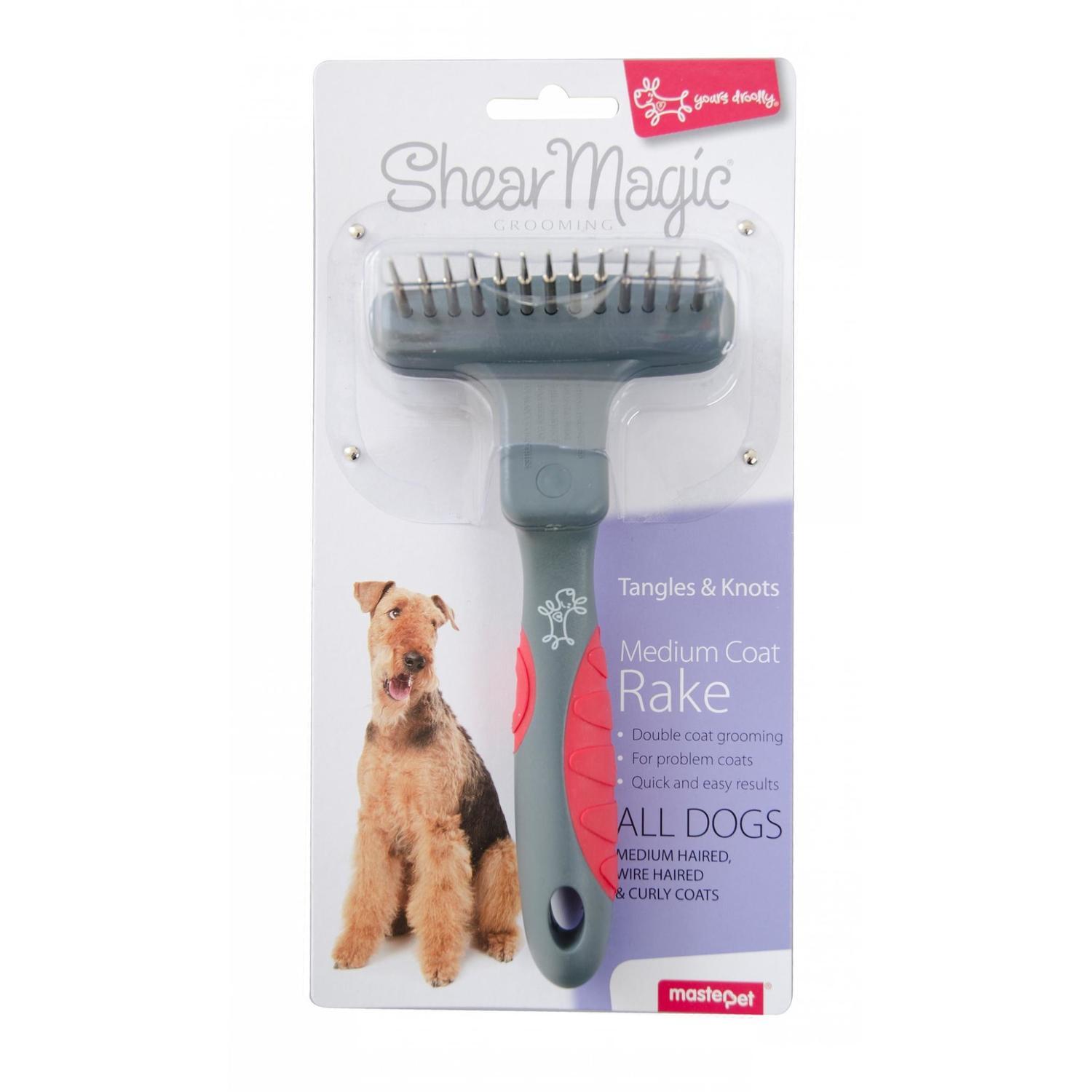 Dog Brush Rake Medium Coat