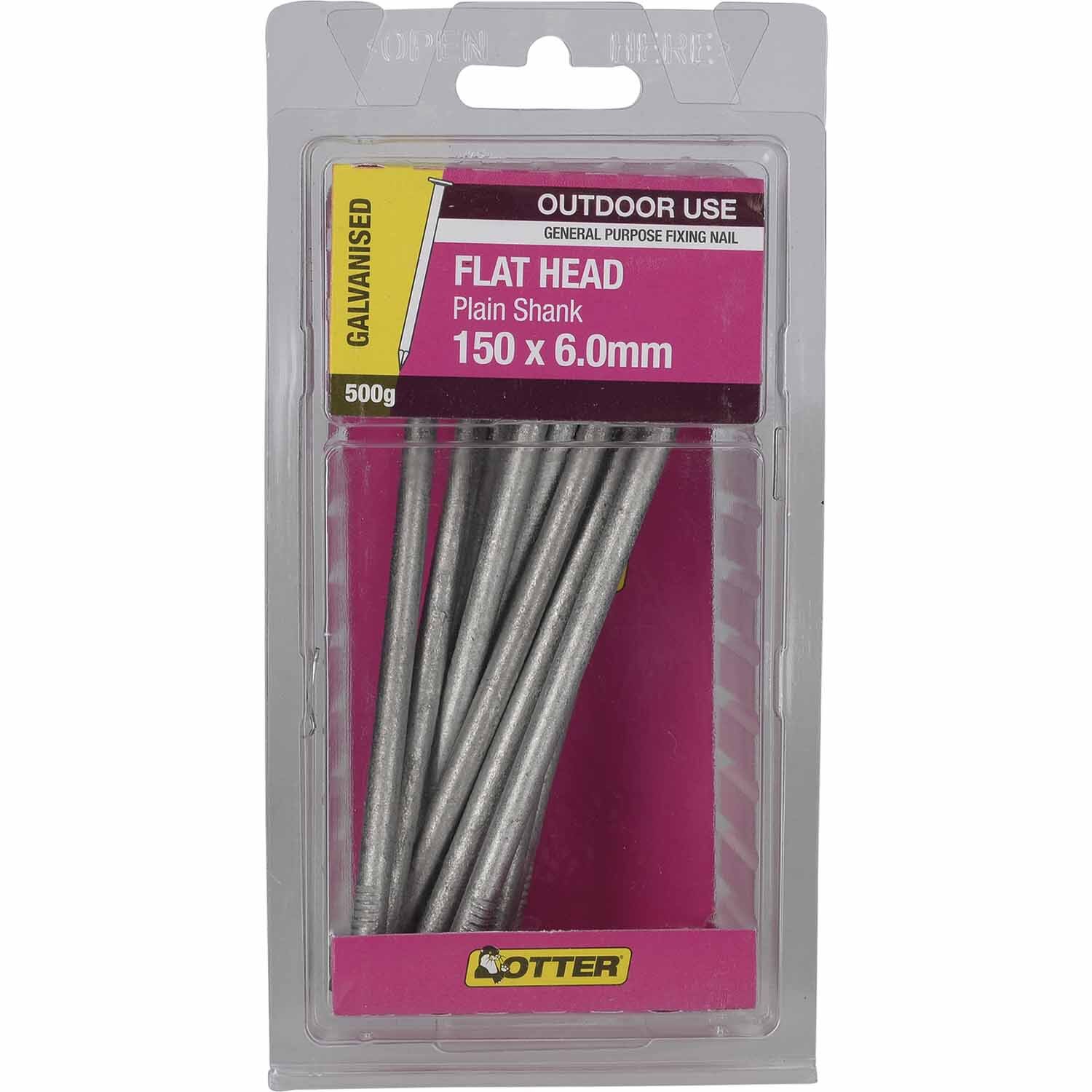 Flat Head Nails