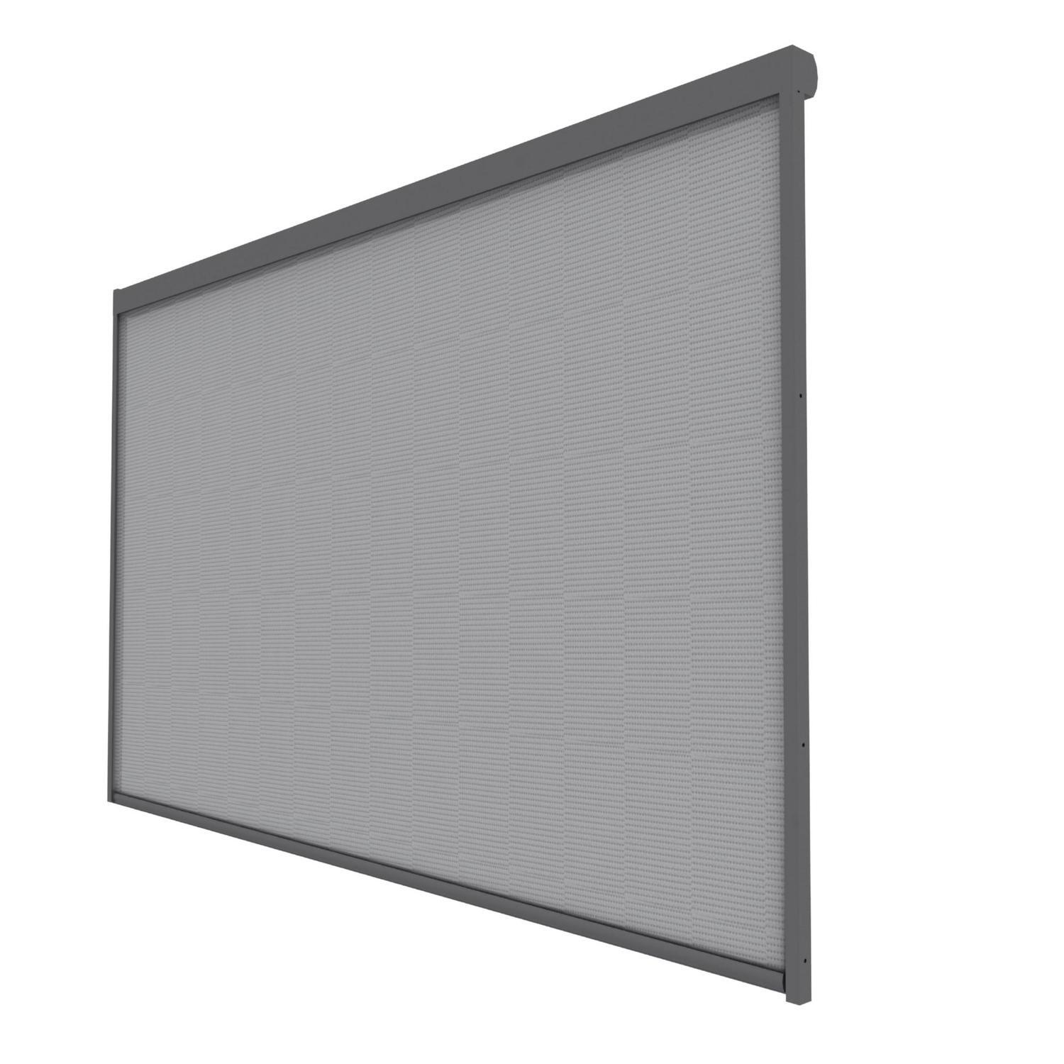 Zipped Blinds 4m Side Charcoal Grey