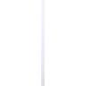 Aluminium Inground Fence Post  H: 1800mm, W: 50mm, D: 50mm