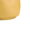 Indoor Addie Pot and Saucer 16cm Mustard