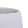 Indoor Addie Pot and Saucer 16cm White
