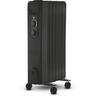 5 Fin Oil Column Heater 1000 Watt Black