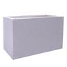 Terrazzo Trough Pot M White