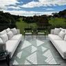 Resene Living Outdoor Rug W: 2000mm, L: 2900mm Greenery