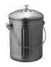 Stainless Steel Compost Bin 5 litre Stainless Steel