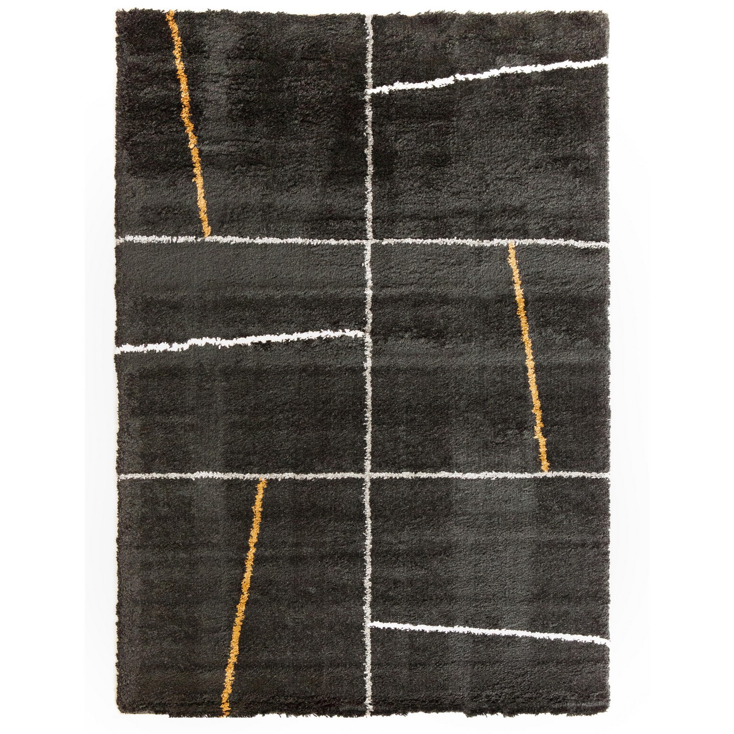 Signature Rugs | Cosmopolitan Rug W: 160cm, L: 230cm Cognac/Black | Mitre10