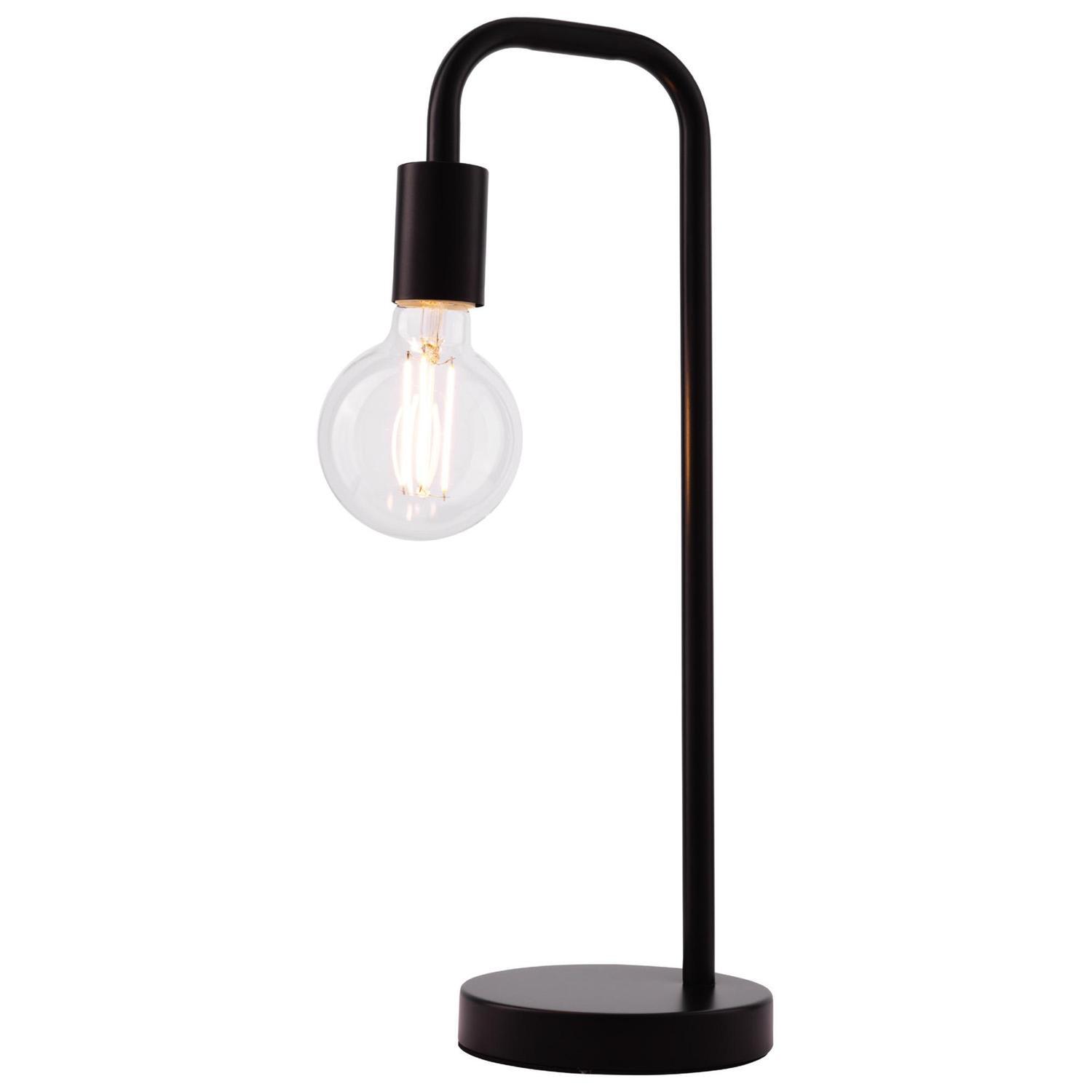 Zircon Table Lamp 49cm Black