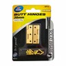 Butt Hinges 38mm Brass