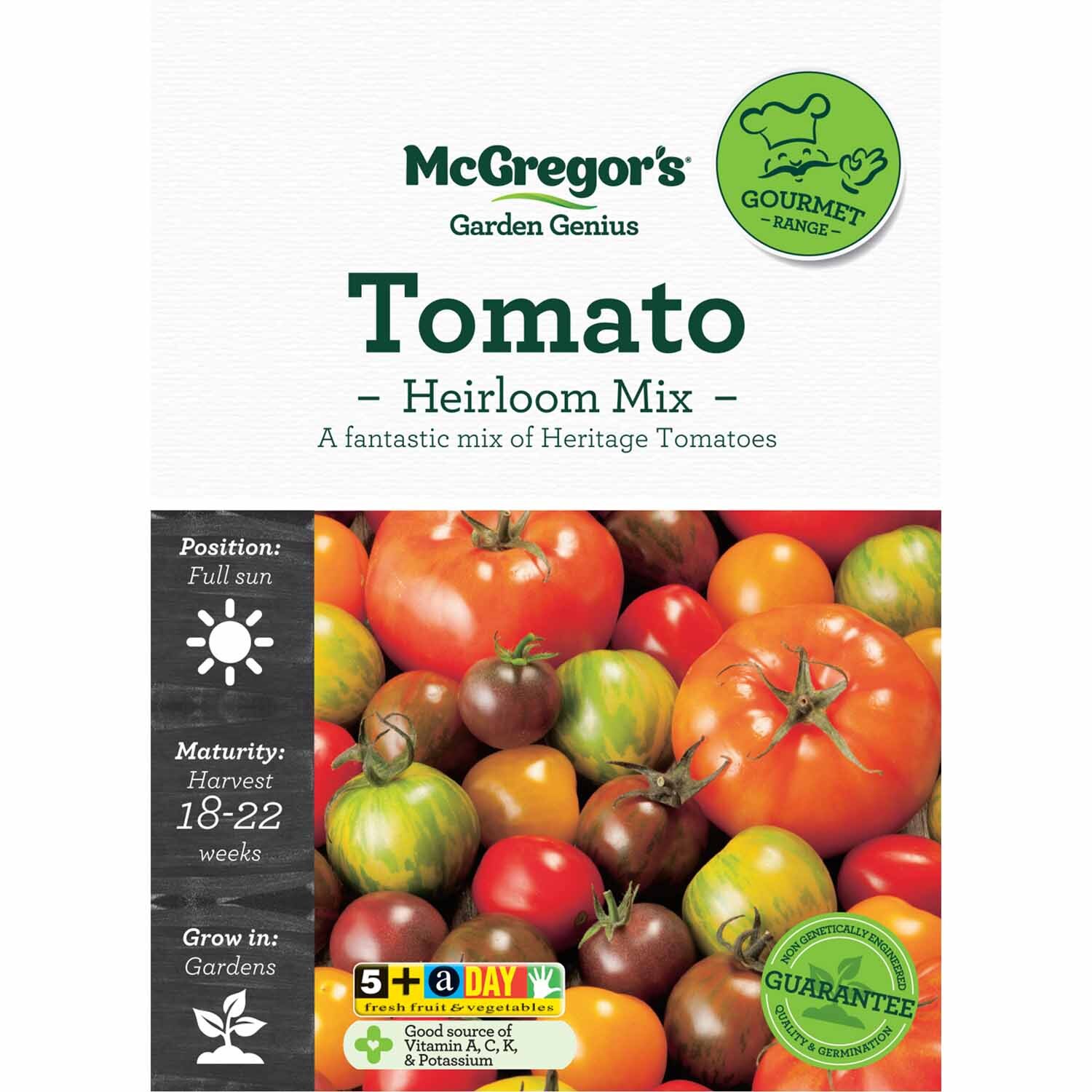 Tomato Heirloom Mix Gourmet Seed