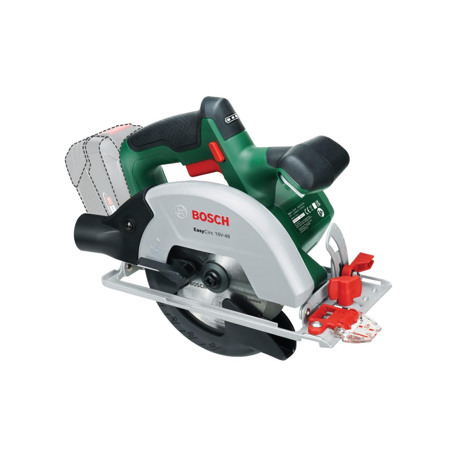 Bosch 18V Cordless Circular Saw Without Battery (EasyCirc 18V-48)
