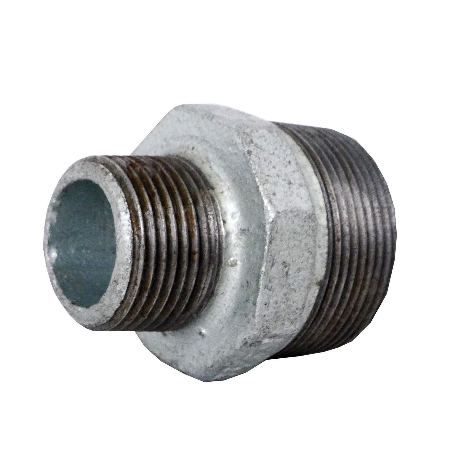 Galvanised Reducing Hex Nipple