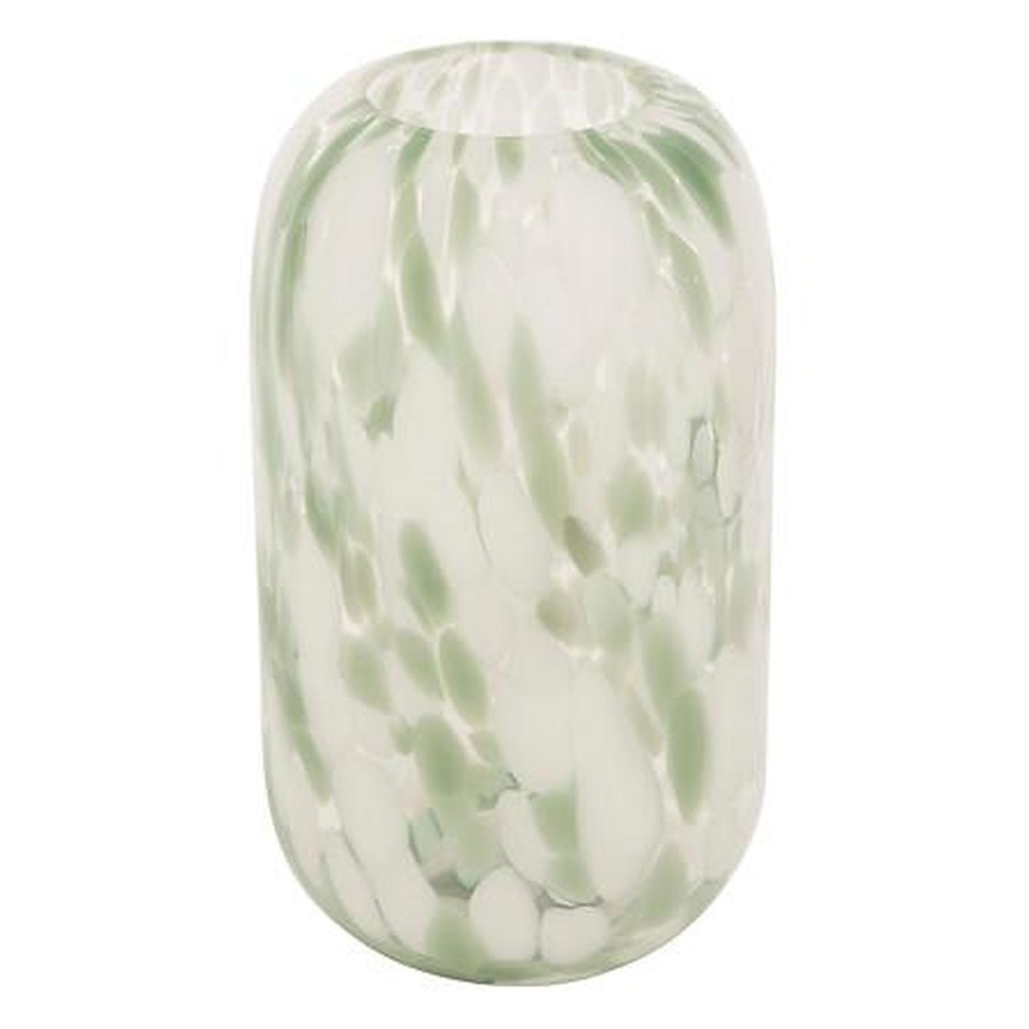 Vase Spotted Glass