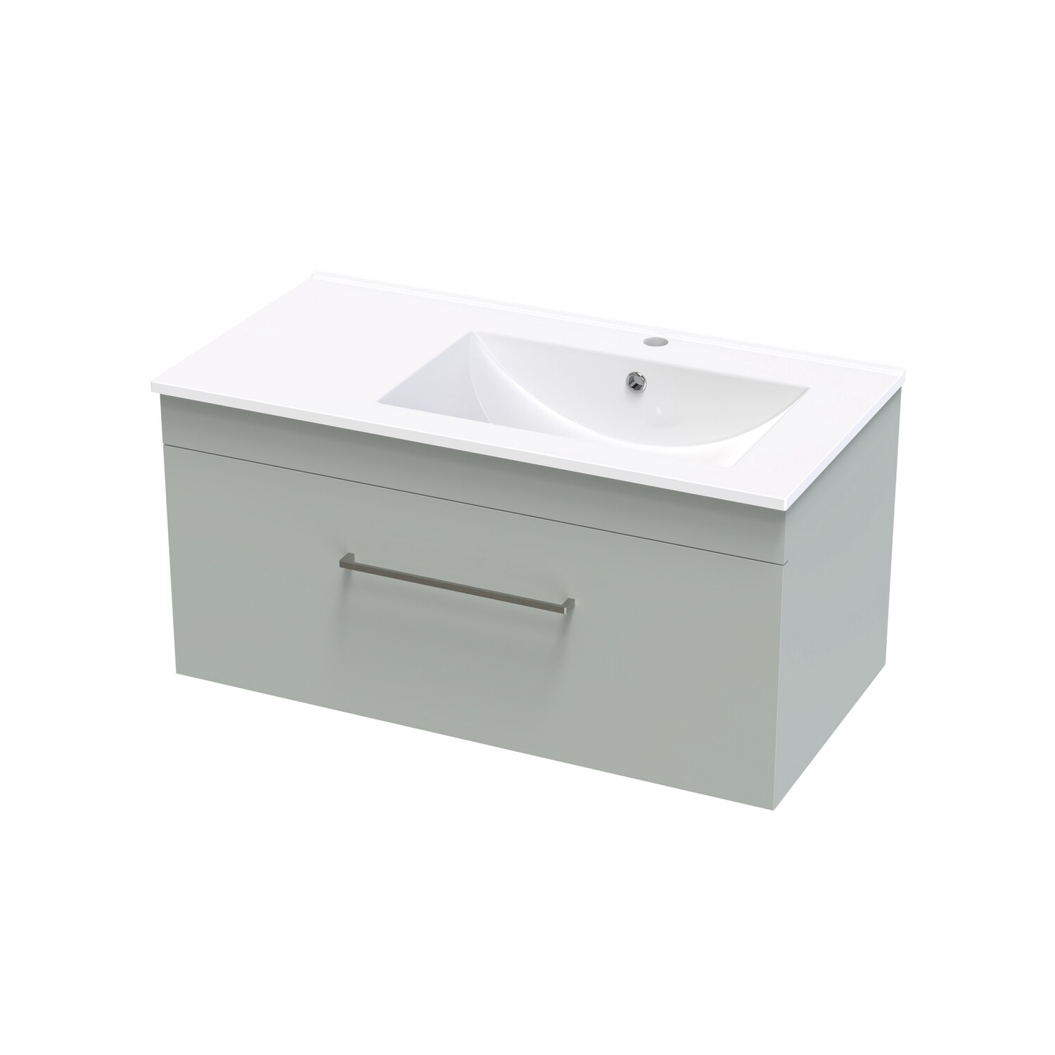 Cashmere Valley 900 Right Hand Bowl Sng Drawer Colour