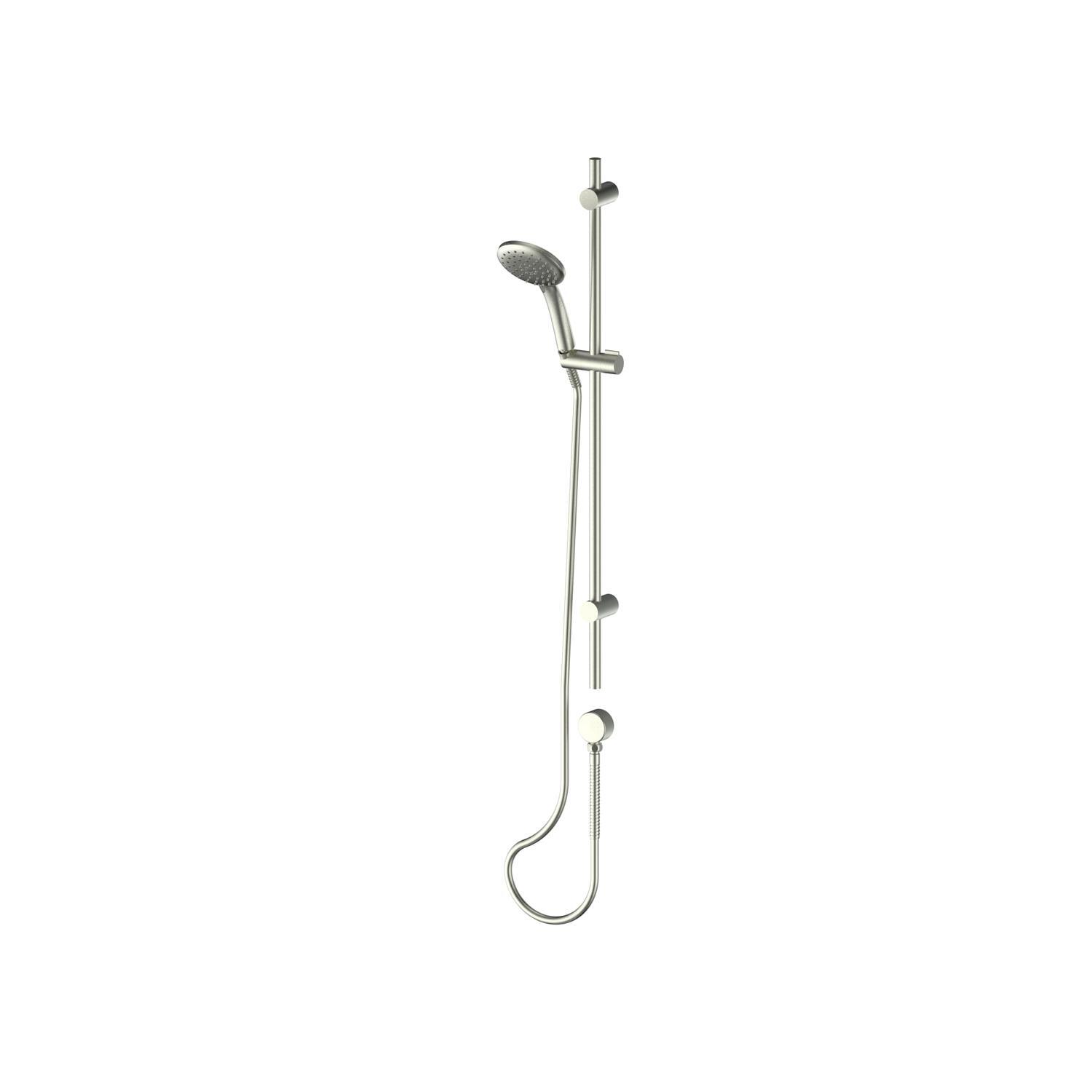 Shower Rail  Brushed Nickel