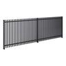 Vertex Fence Panel H: 1500mm W: 2400mm Black