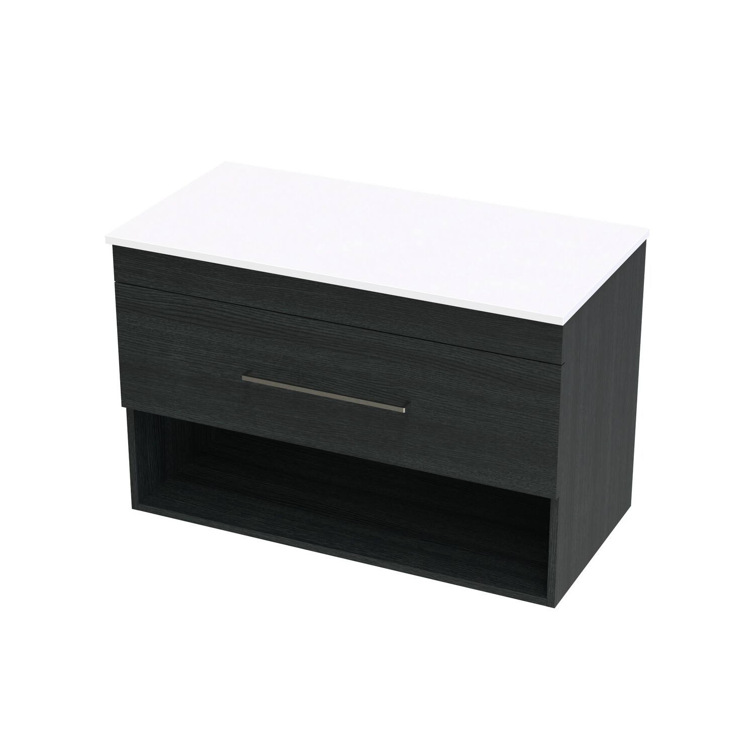 Cashmere Pro Drawer Open Wall Hung Vanity