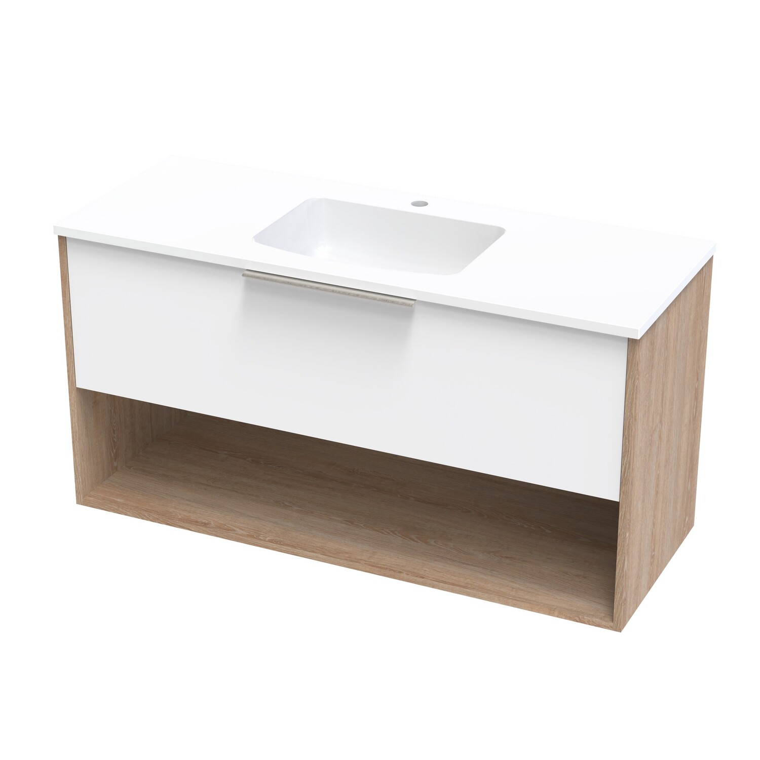 Nikau Drawer Open Wall Hung Vanity