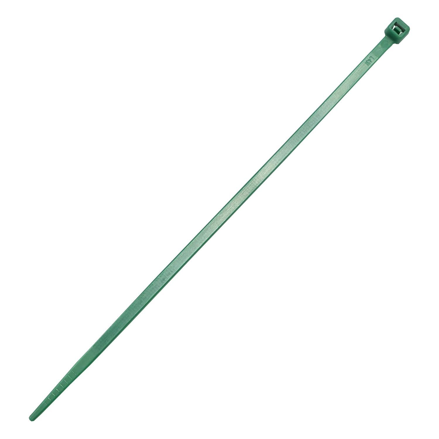 Cable Ties 200mm x 4.6mm 100 Pack Green