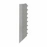 WPC Tile Ramp - Right Corner L:370mm, W:73mm, H:22mm Smoke