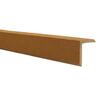 WPC 90° Capping L:2.4m, W:48mm, H:48mm Bronze