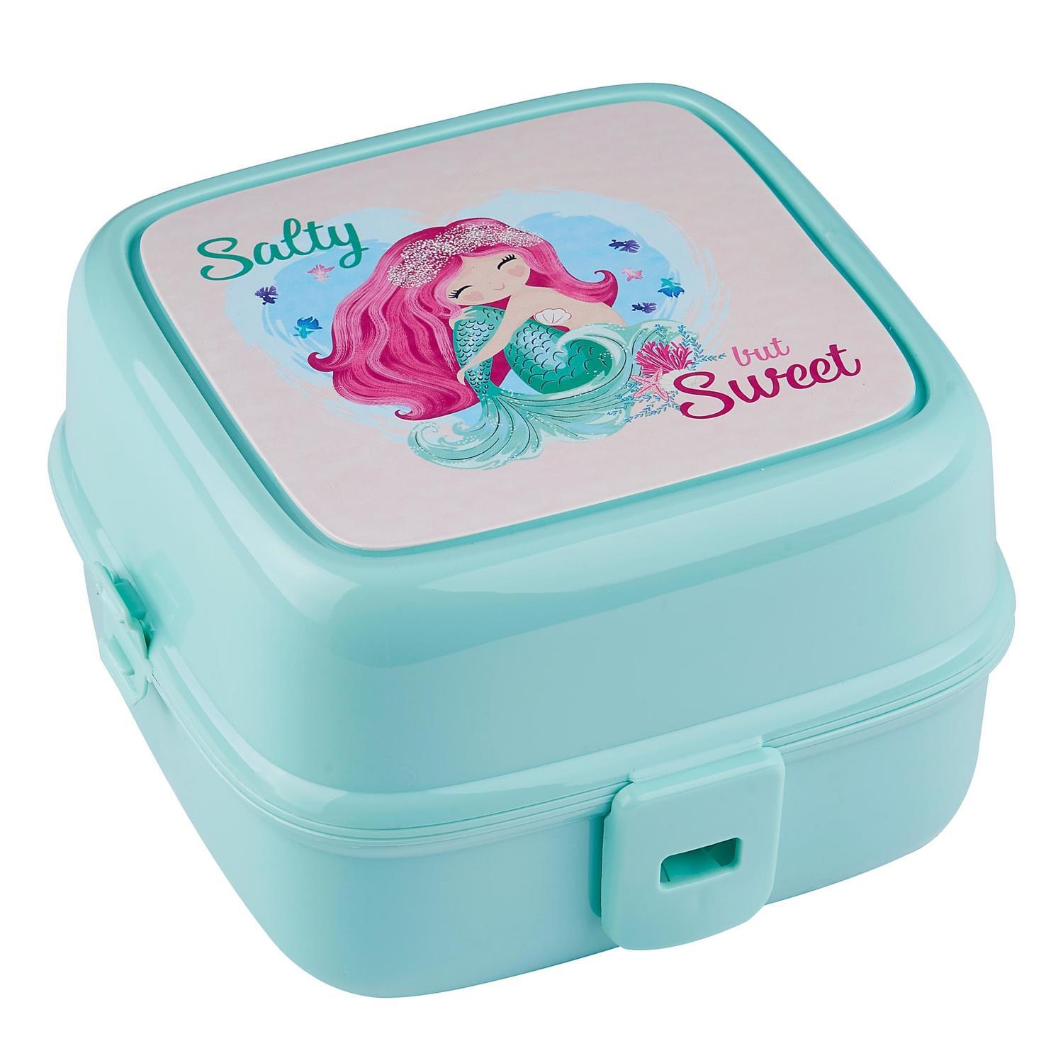 Lunch Box With Spoon & Fork