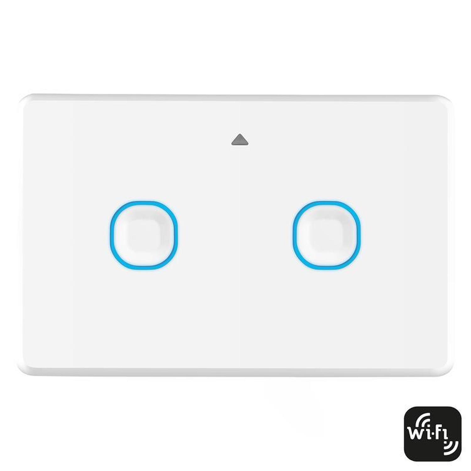 Smart WiFi Twin Switch 2500 watt White