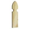 Gothic Fence Picket H: 19mm, W: 70mm, L: 1.8m