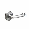 Form Series Alpha Passage Set Lever Length: 117mm Satin Stainless Steel