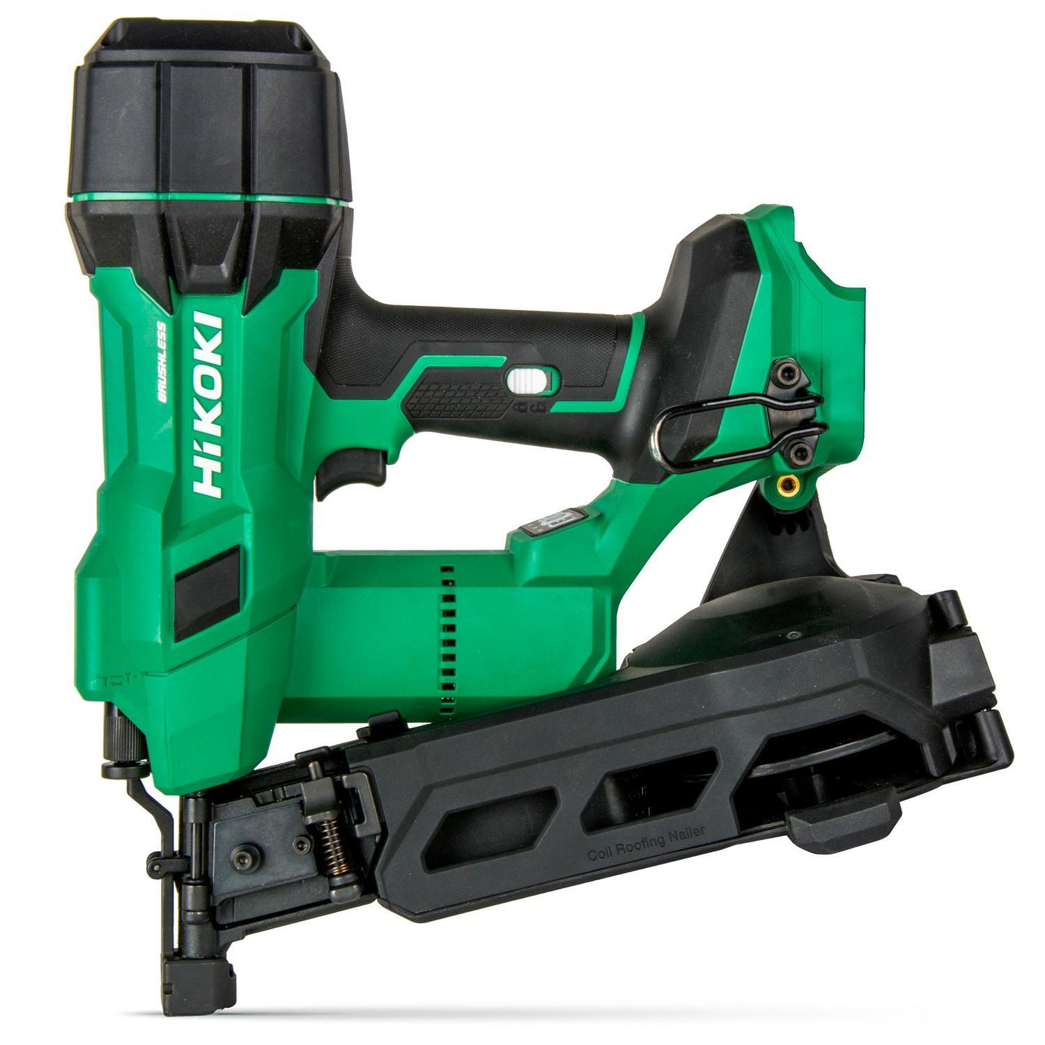 18V Cordless Coil Roofing Nailer - Bare Tool