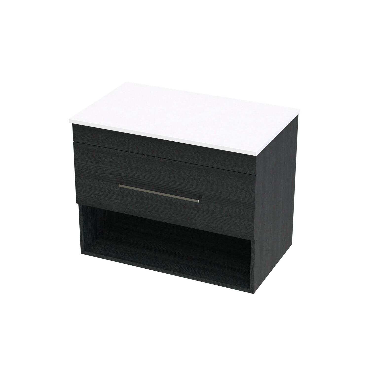 Cashmere Pro Drawer Open Wall Hung Vanity
