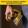 18V Cordless Random Orbital Sander Kit with 2.0Ah Battery