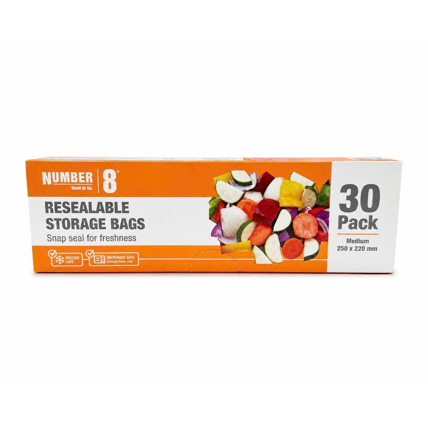 Resalable Medium Bag 3 litre 30 Pack