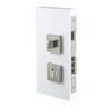 Pull Handle Double Turn Lock Square