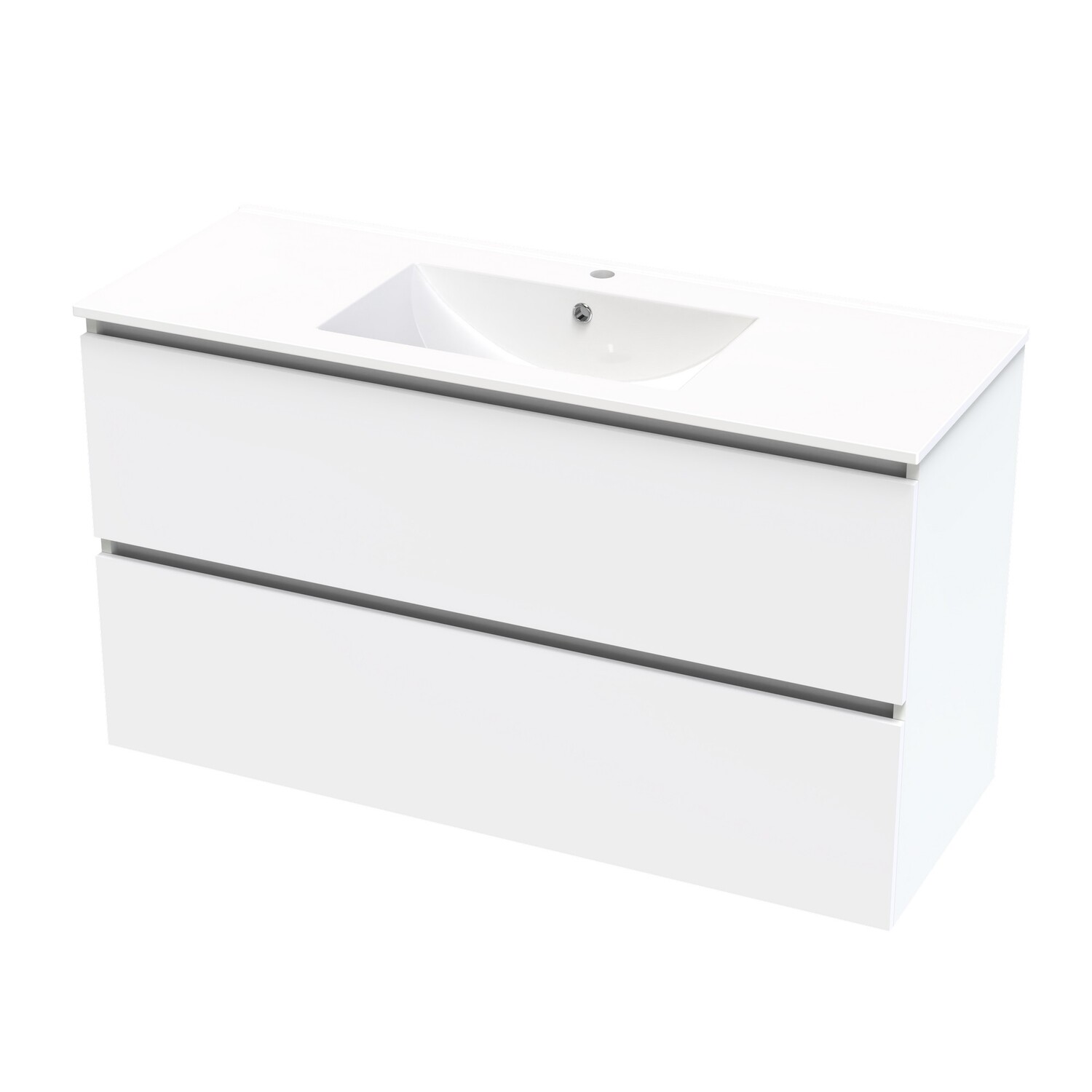 Double Drawer Wall Hung Vanity