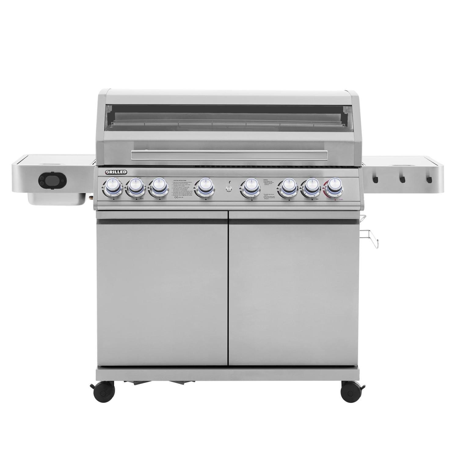 Boston 6 Burner stainless steel
