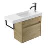 Wall Vanity 600mm French Oak