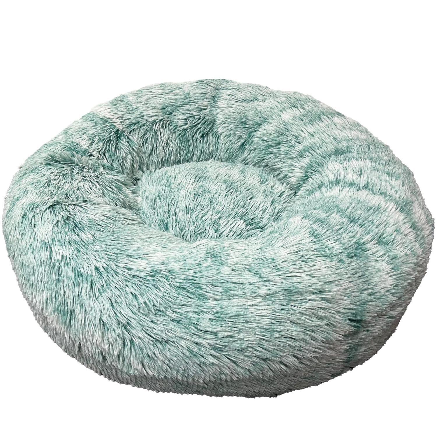 Donut Two Tone Dog Bed Large Teal