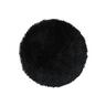 Serenity Mat 60cm Circle Coal Black